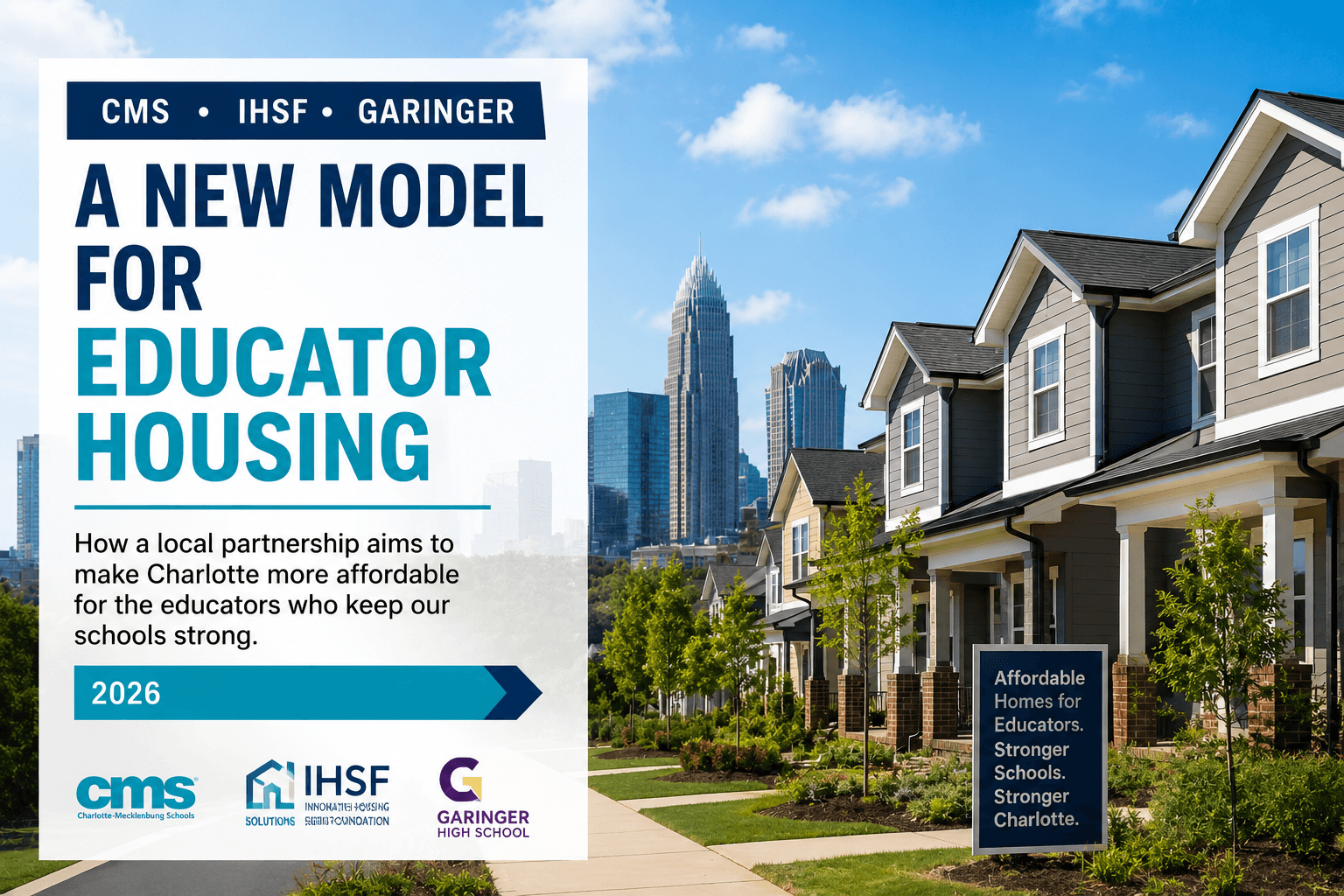 Charlotte-Mecklenburg Schools' 99-year lease for educator housing near Garinger High
