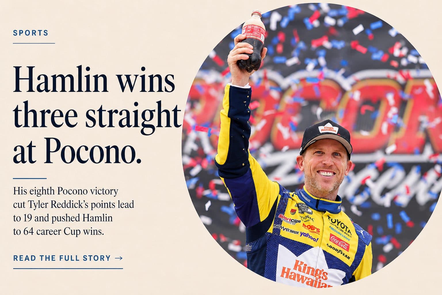 The Charlotte Mercury NASCAR coverage