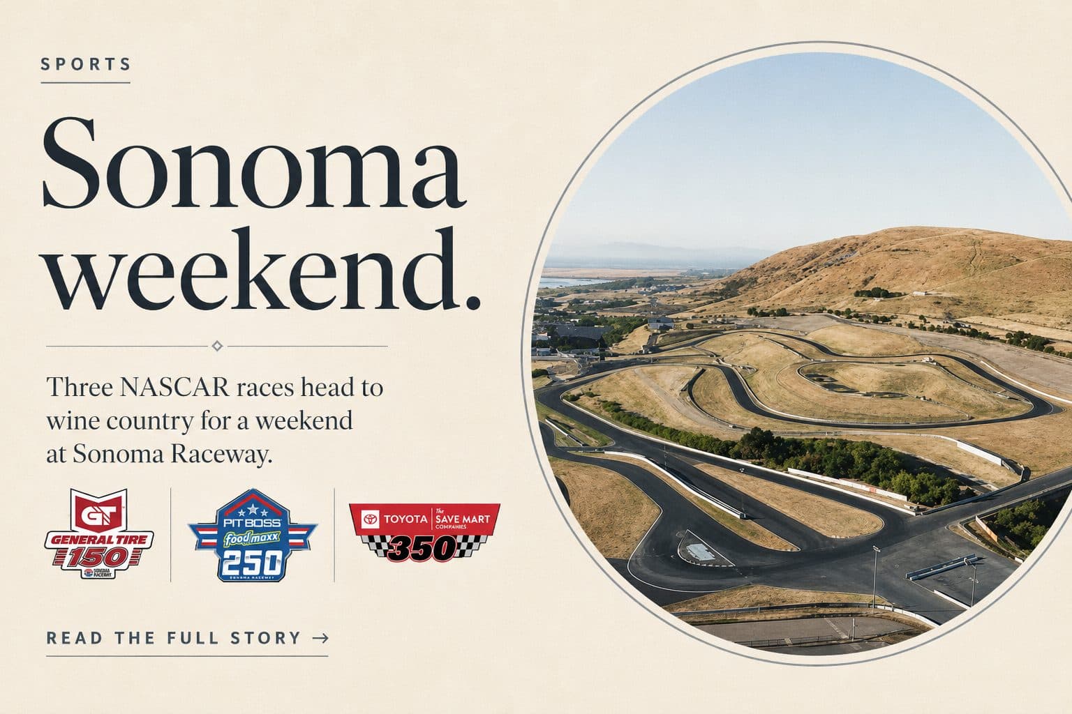 Sonoma Raceway, NASCAR weekend sweep, Shane Van Gisbergen, June 2026